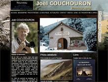 Tablet Screenshot of joel-couchouron.com